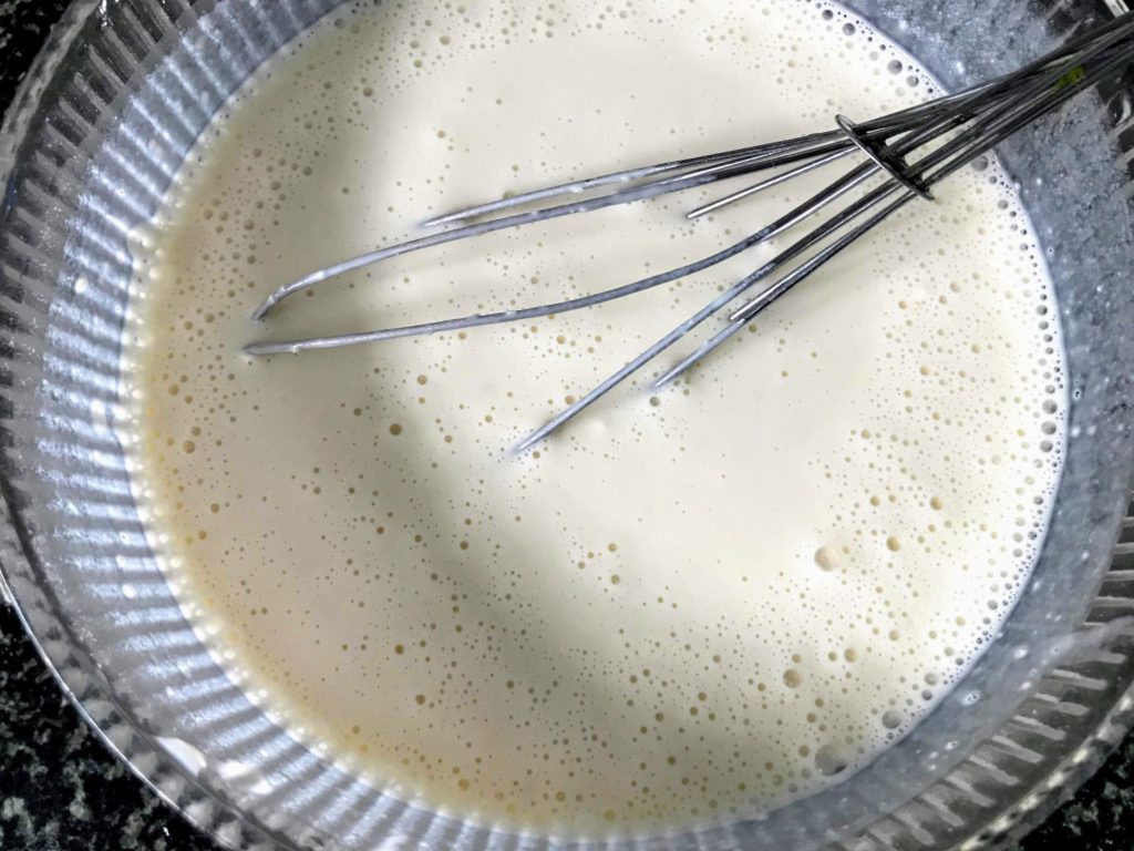 Pancake batter