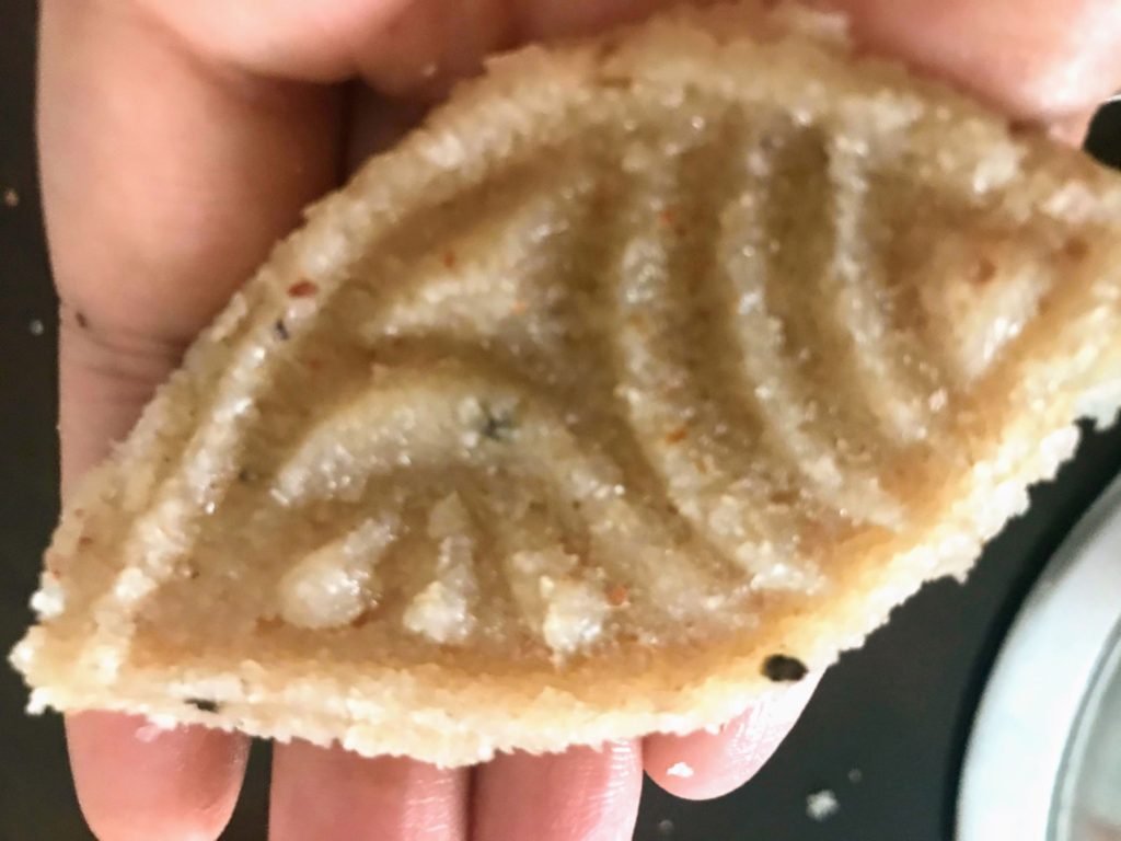 Narkeler sandesh freshly out from mould