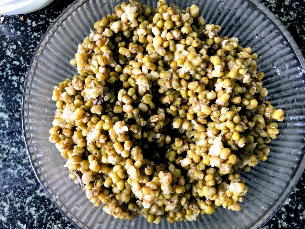 Green gram in a bowl